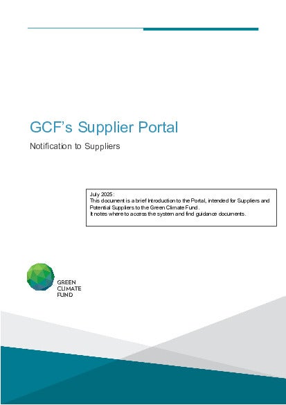 Download Supplier Portal introduction Document cover for Supplier Portal introduction